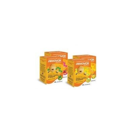 Arkovox Propolis Vit C Malvavisco Sabor Miel Limon Comp