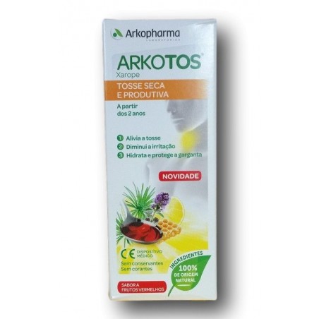 ARKOTOSS® Tosse Seca e Produtiva Xarope Frutos Vermelhos