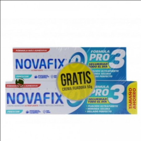 NOVAFIX FORMULA PRO 3 FRESCOR 70 G + 50 G DE REGALO