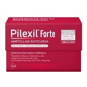 PILEXIL FORTE AMPOLLAS ANTICAIDA  5 ML 15 AMPOLLAS