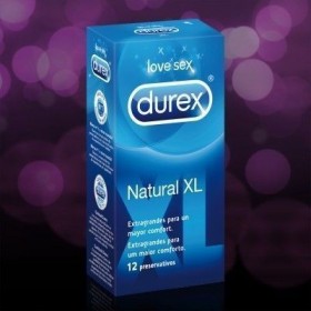 Preservativos: DUREX PRESERVATIVO NATURAL XL (12 U)